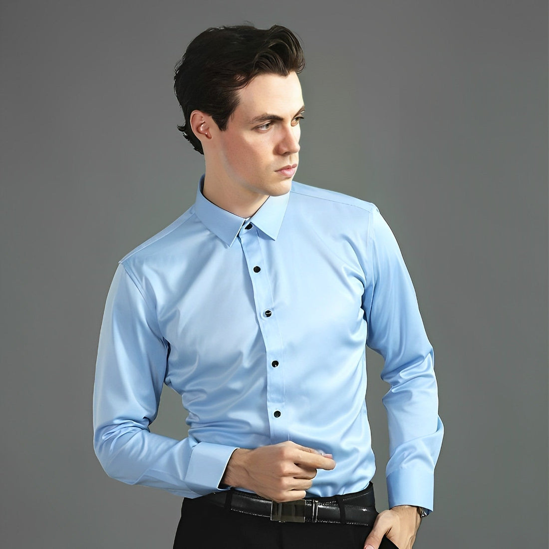 Matthew - luxe button-down overhemd voor heren